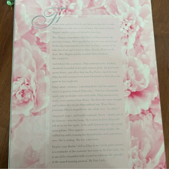 🌸 BARBIE • My Fair Lady “Eliza Doolittle” Barbie Doll (ca.1996) - Picture 11 of 15